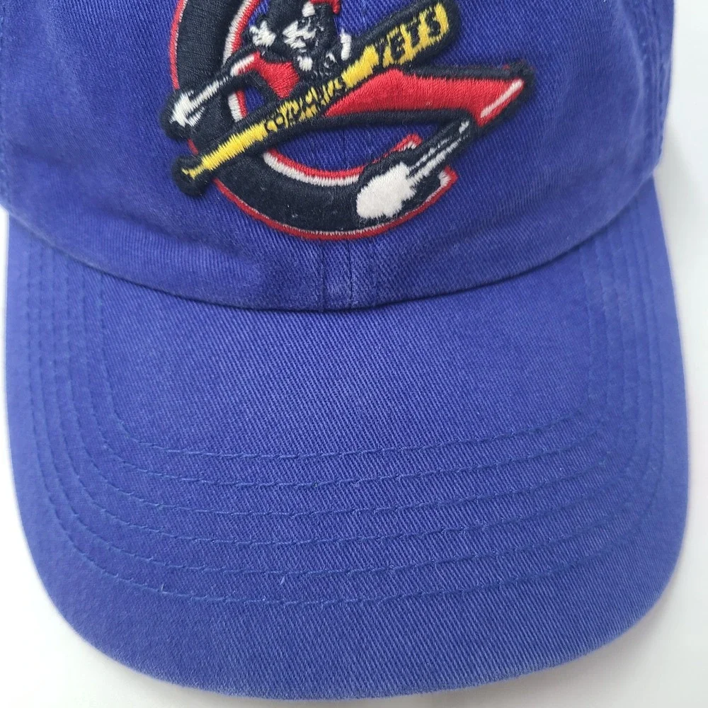 Columbus Jets Hat Fitted M 47 Brand Franchise Blue Red MiLB Baseball Defunct Men